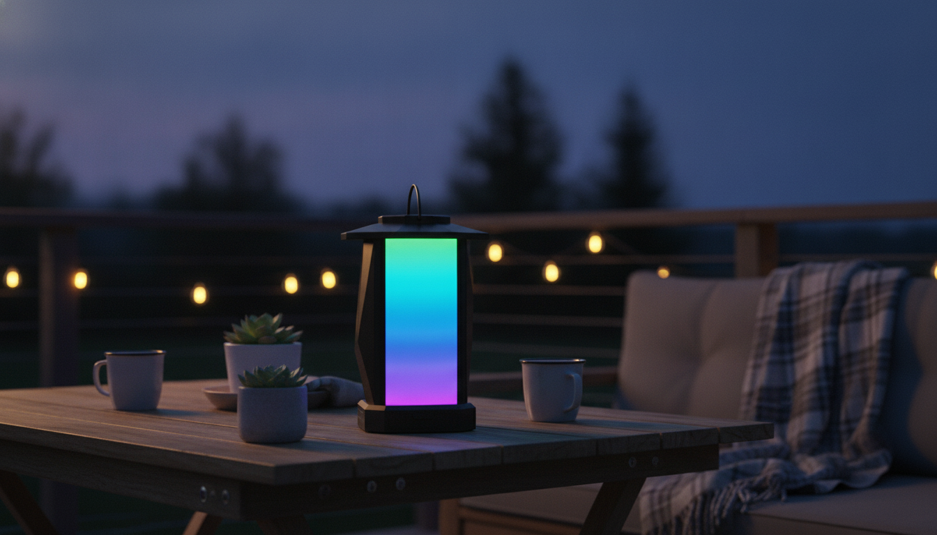 50W Bluetooth Speaker: LED Lights, IPX5, 24H Playtime