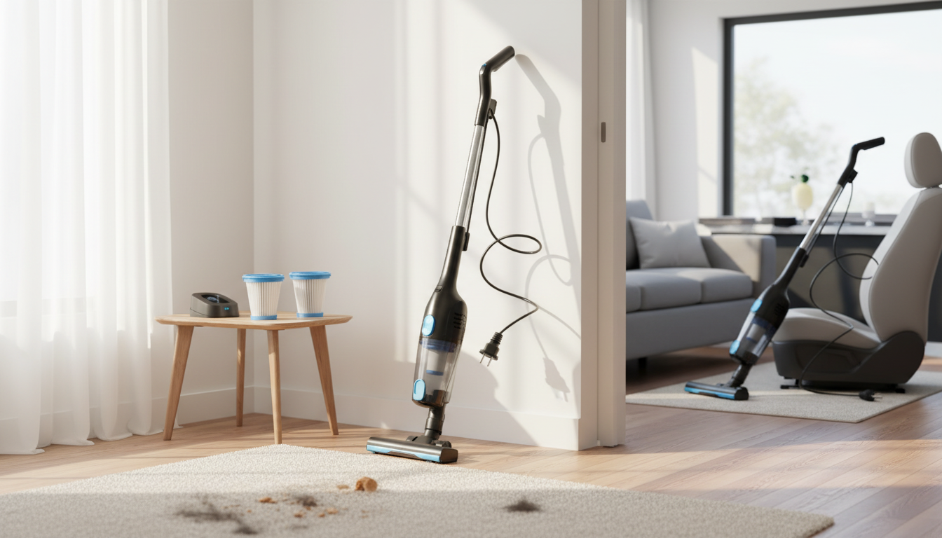 600W Cordless Vacuum: Fast Cleaning for Home & Car