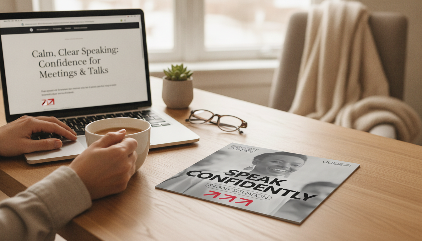 Calm, Clear Speaking: Confidence for Meetings & Talks