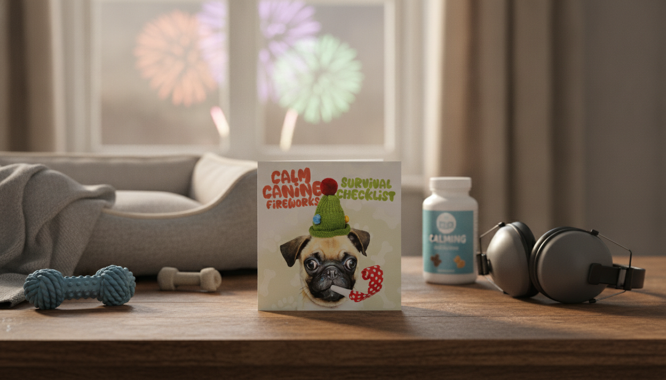 Fireworks Night Checklist for Dogs: Calm, Safe, Ready