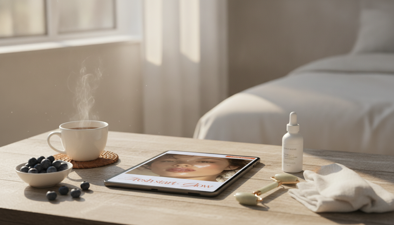 Fresh Start Glow: Simple Morning Routine for Radiant Skin