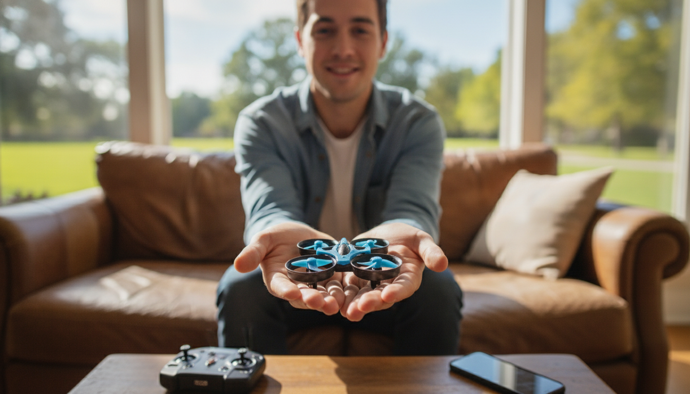 Mini RC Drone: HD Camera, 360 Flips, One-Key Return