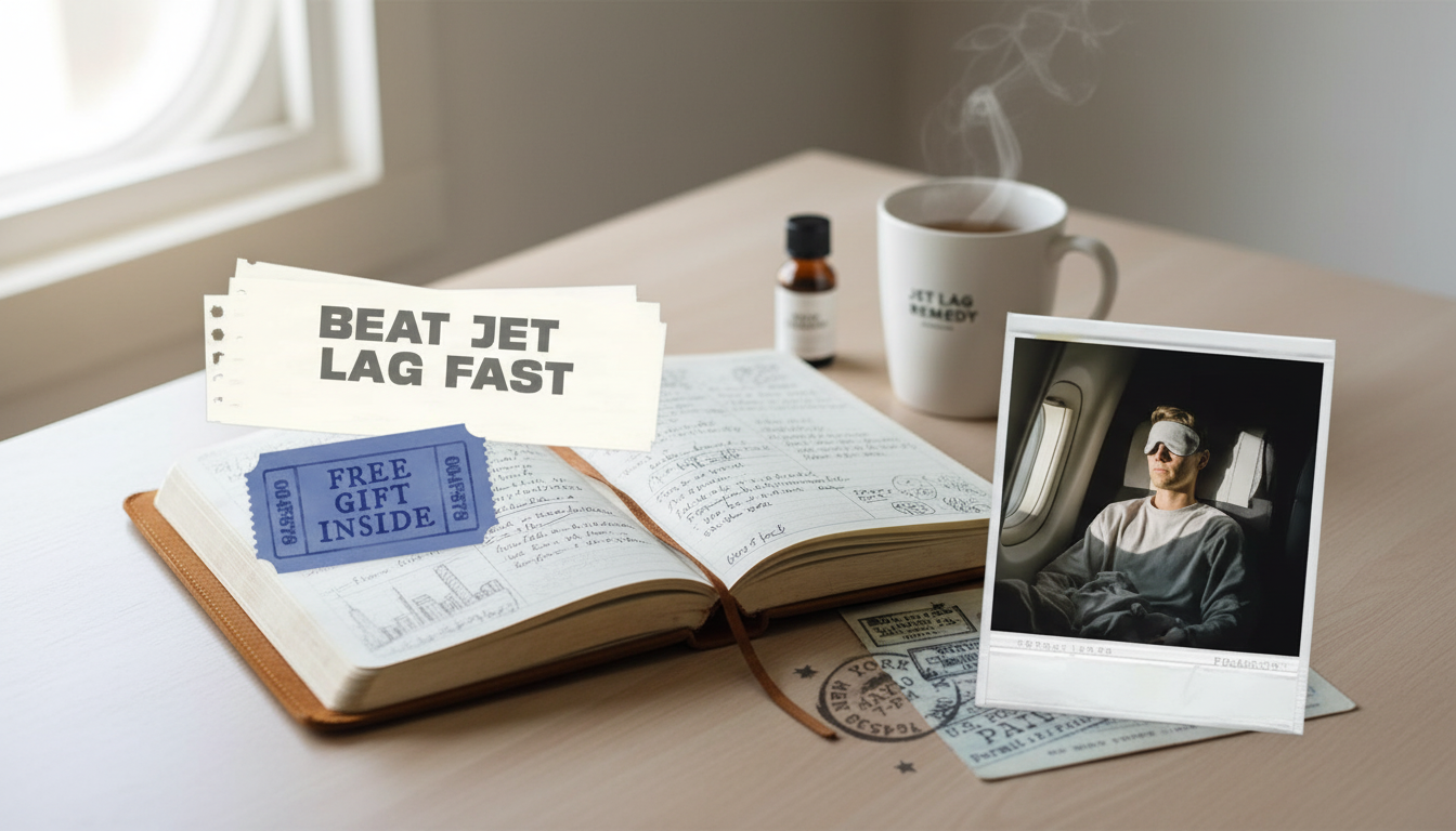 Reset Jet Lag in 48 Hours: Light, Sleep, and Energy Plan
