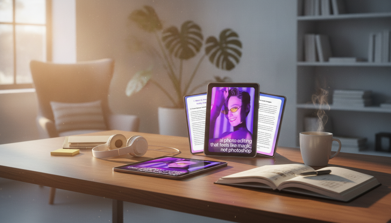 AI Photo Editing Like Photoshop: Fast, Natural Results