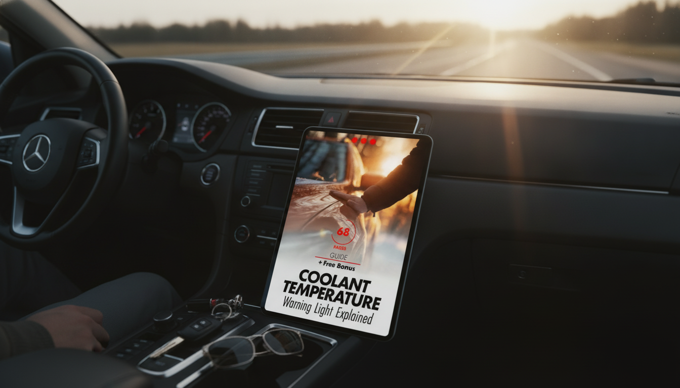 Coolant Temp Warning Light: What to Do in Minutes