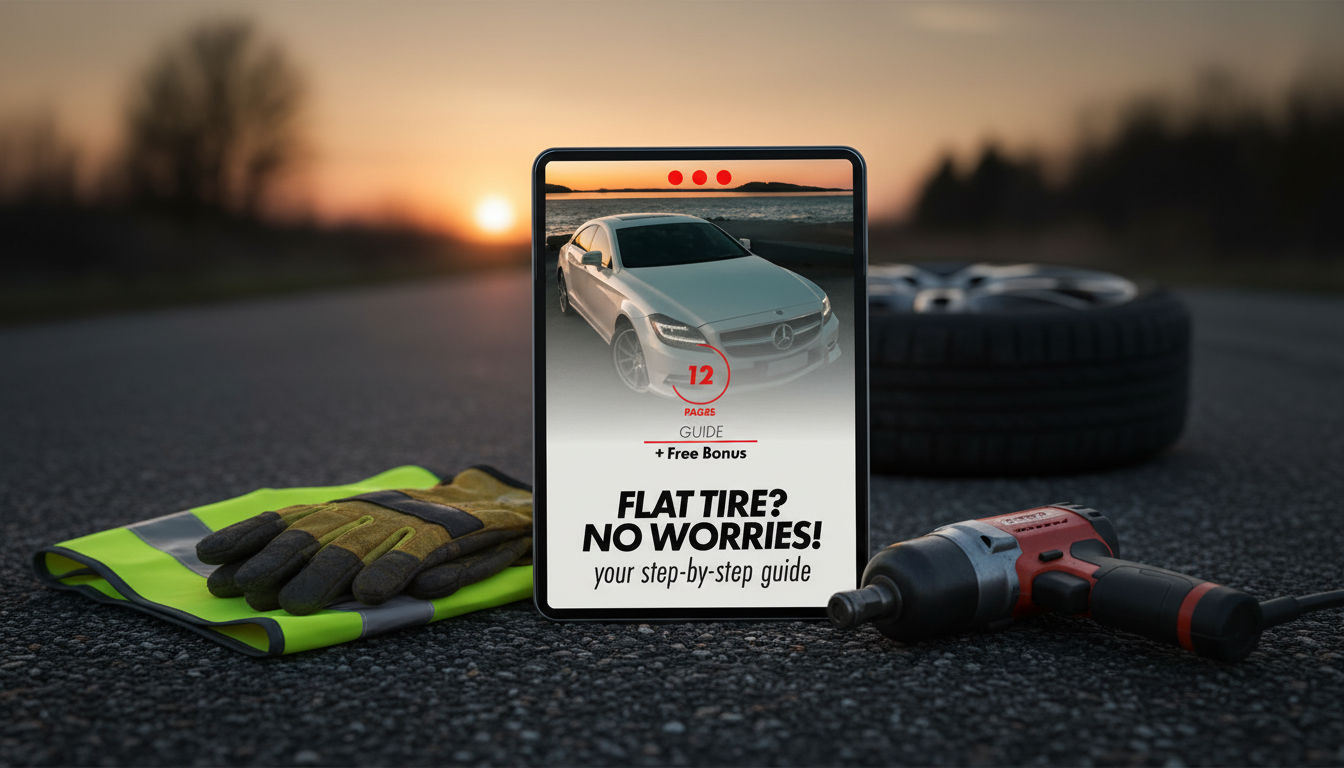 Flat Tire Safety: Step-by-Step Change + Checklist