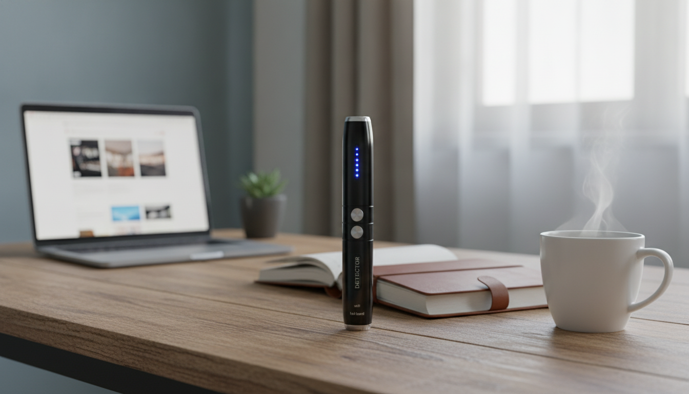 Pen RF Detector for Hidden Cameras & GSM Bugs